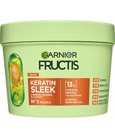 Keratin Sleek Μάσκα για Λεία Μαλλιά & Λαμπερά